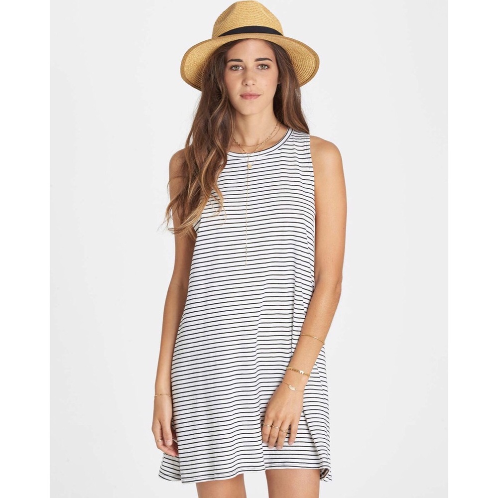 NWT Billabong By And By Dress Muscle Tank Dress